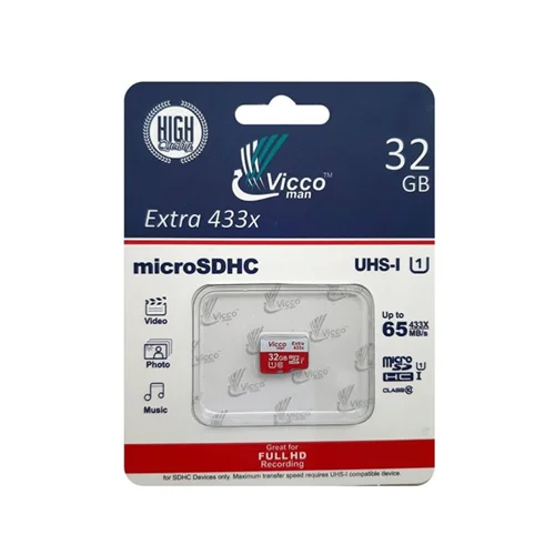 Vicco Man Micro SD 433X 32GB